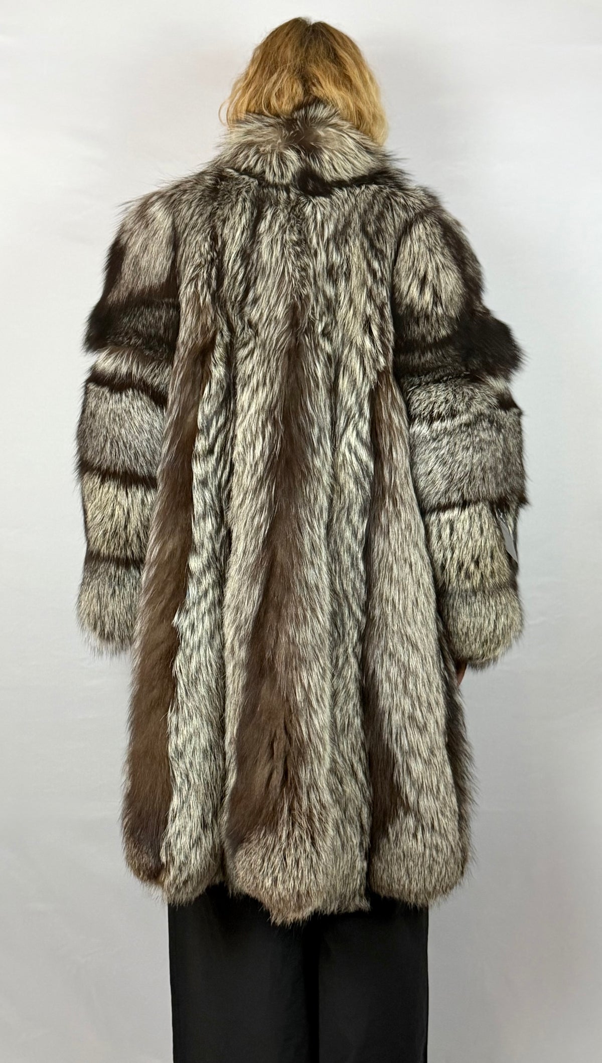 Cappotto Volpe Argentata