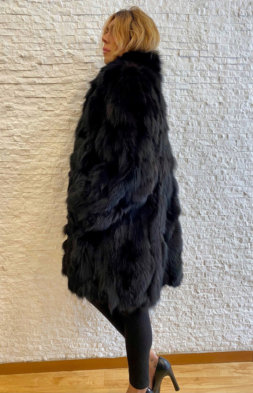Giacca di Volpe Nera
