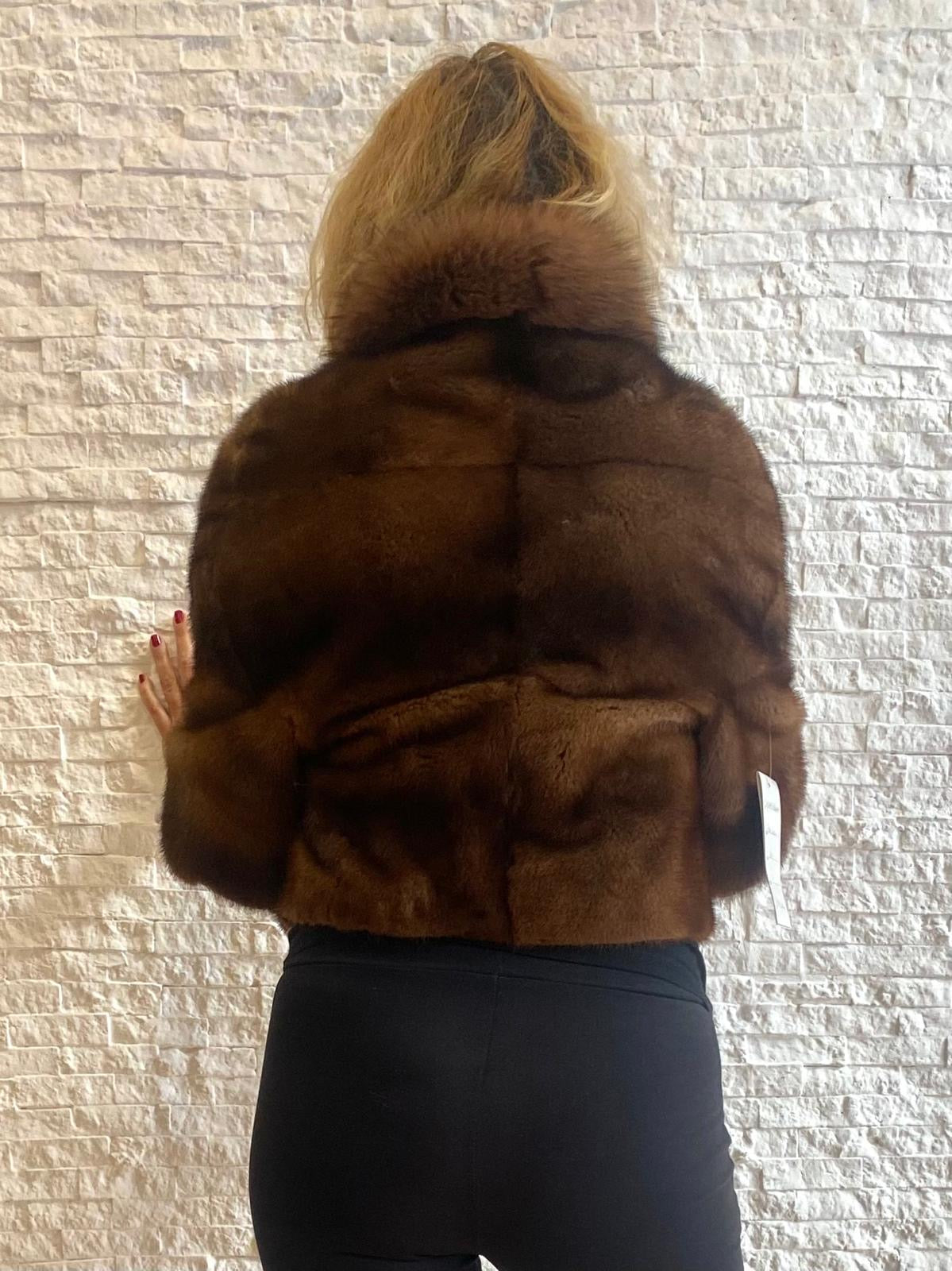 Giacca corta di Visone Demi Buff  € 590,00