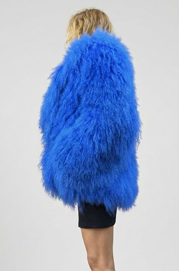 Giacca in Mongolia blu