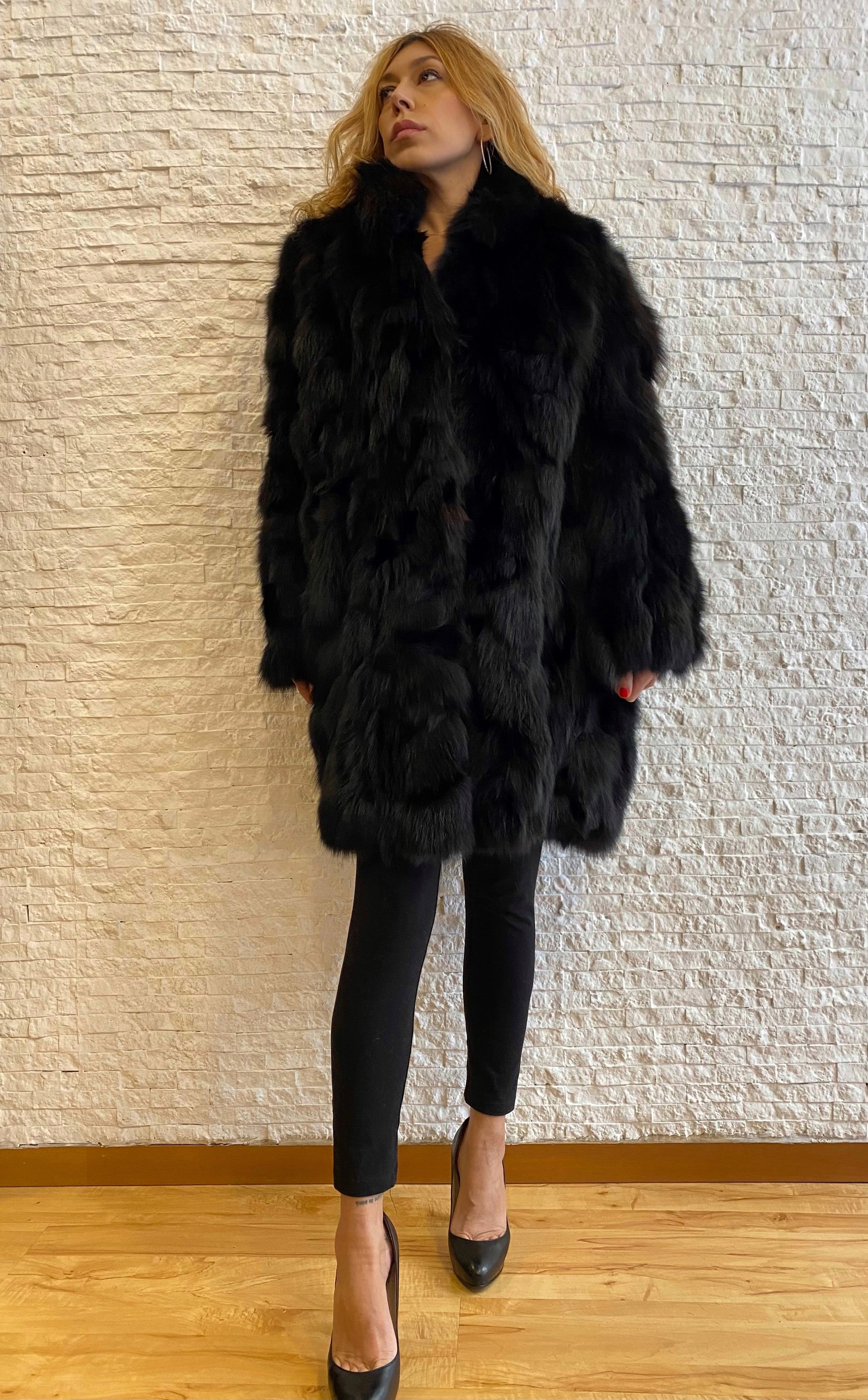 Giacca di Volpe Nera