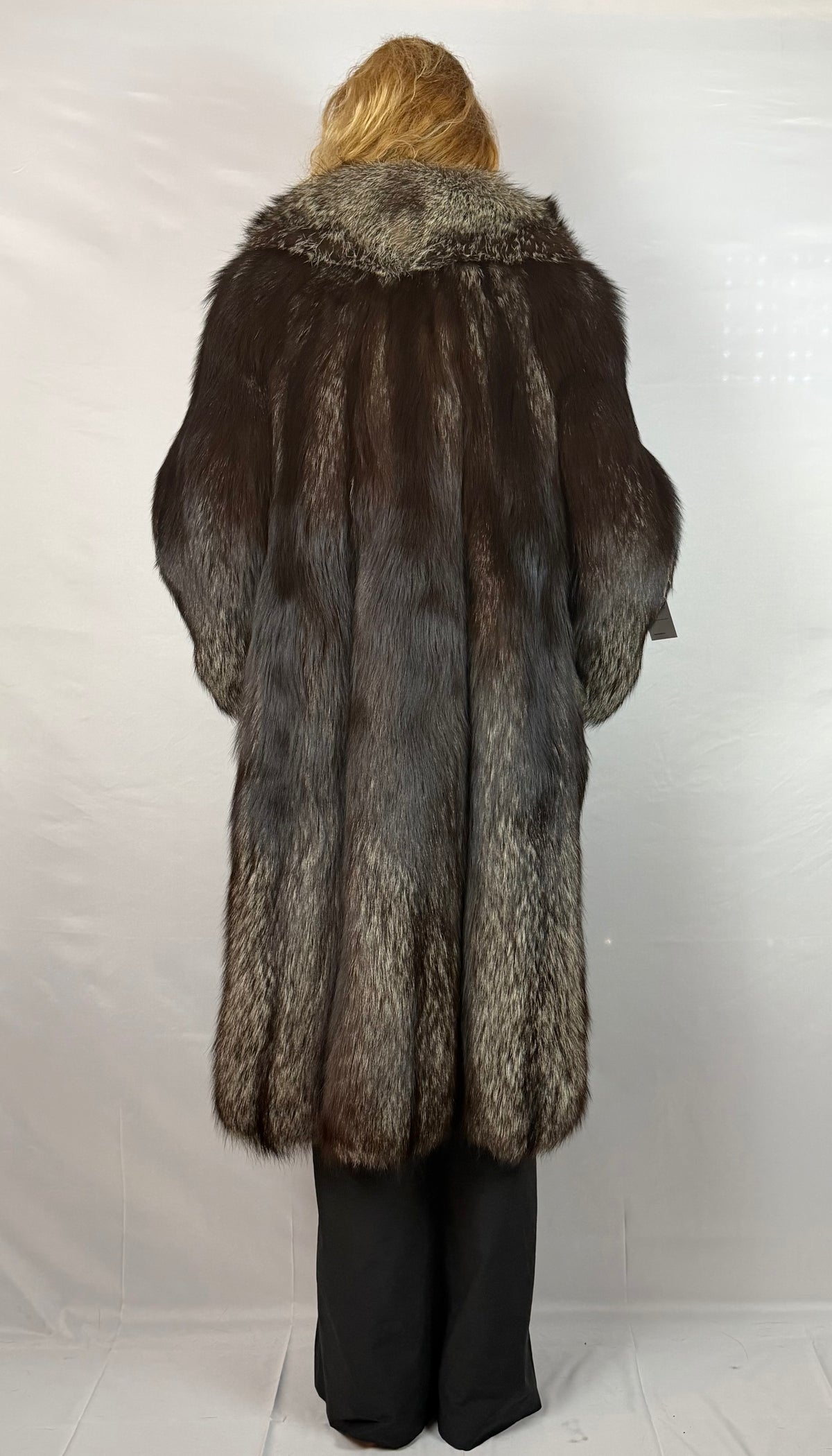 Cappotto Volpe Argentata