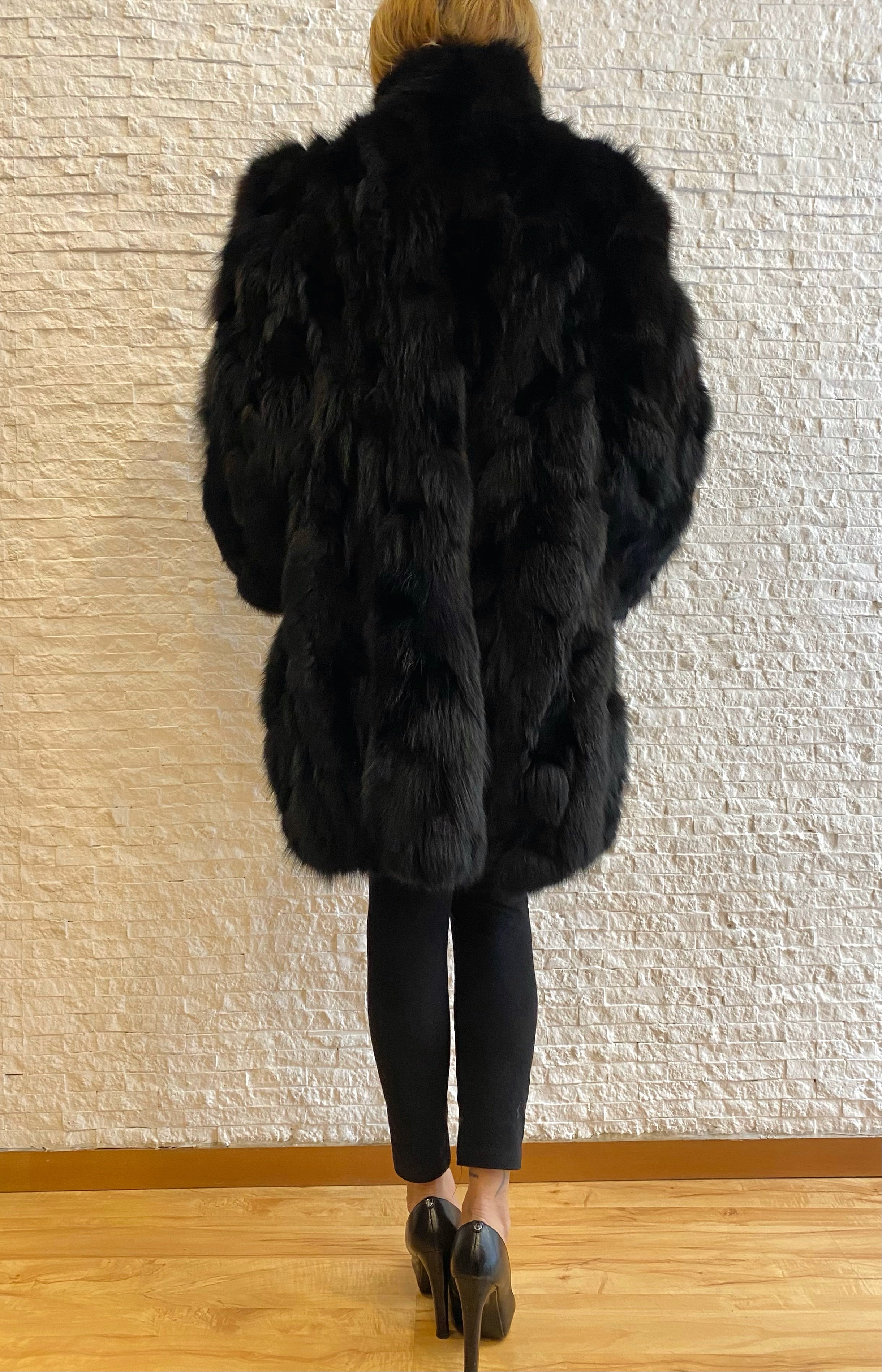 Giacca di Volpe Nera