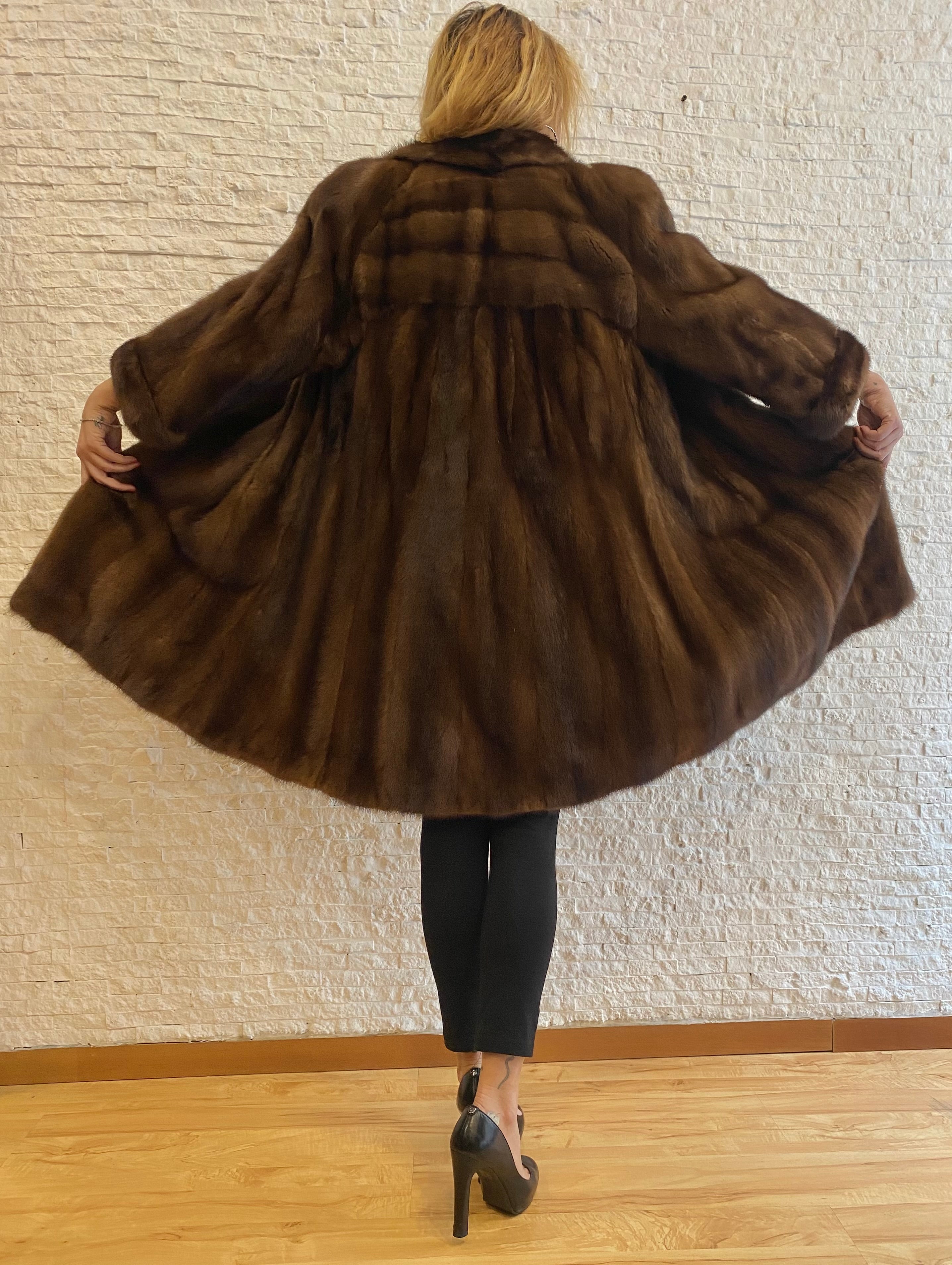 Cappotto Visone Demi Buff