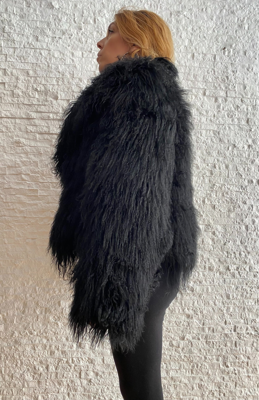 Giacca Mongolia nera