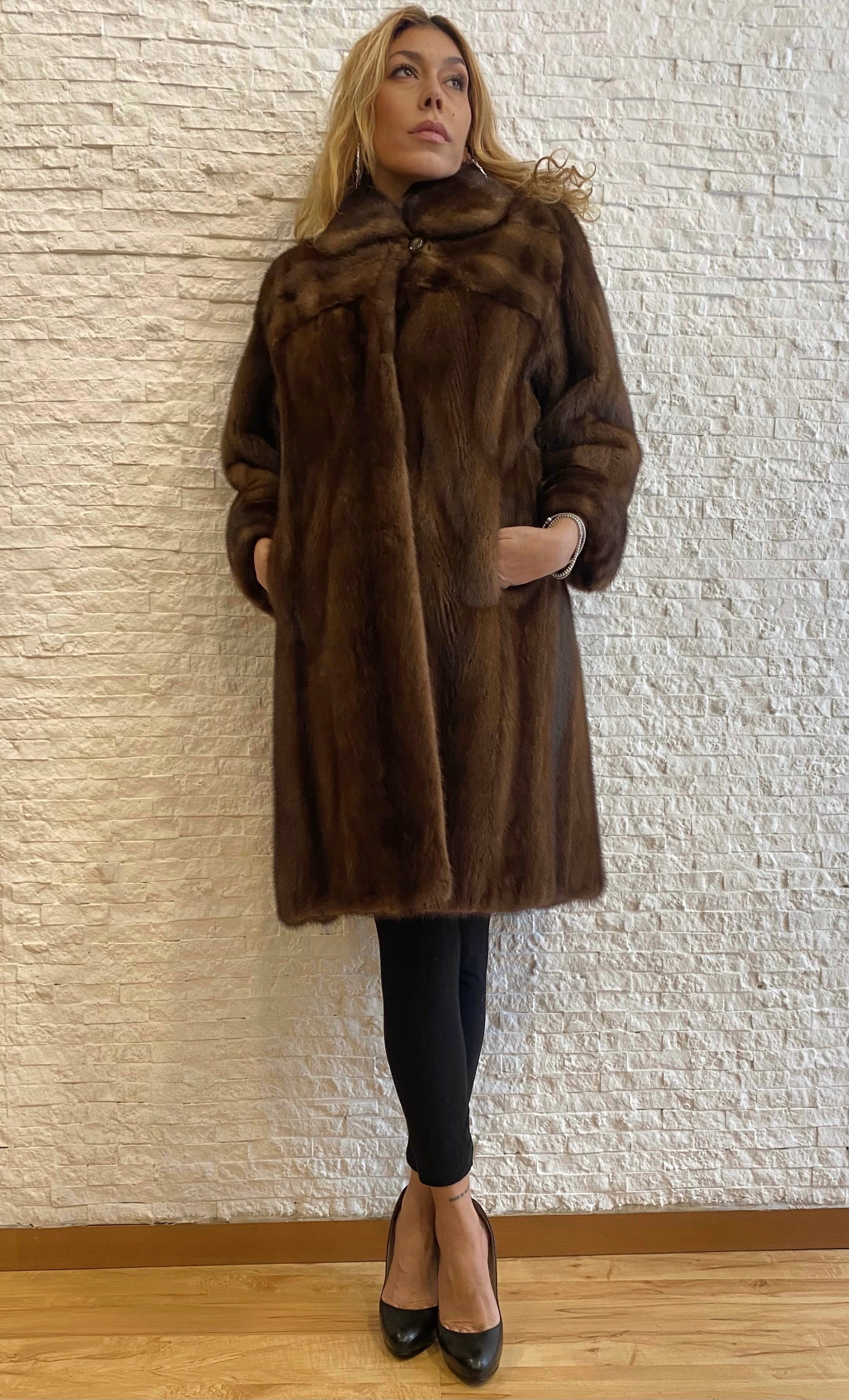 Cappotto Visone Demi Buff