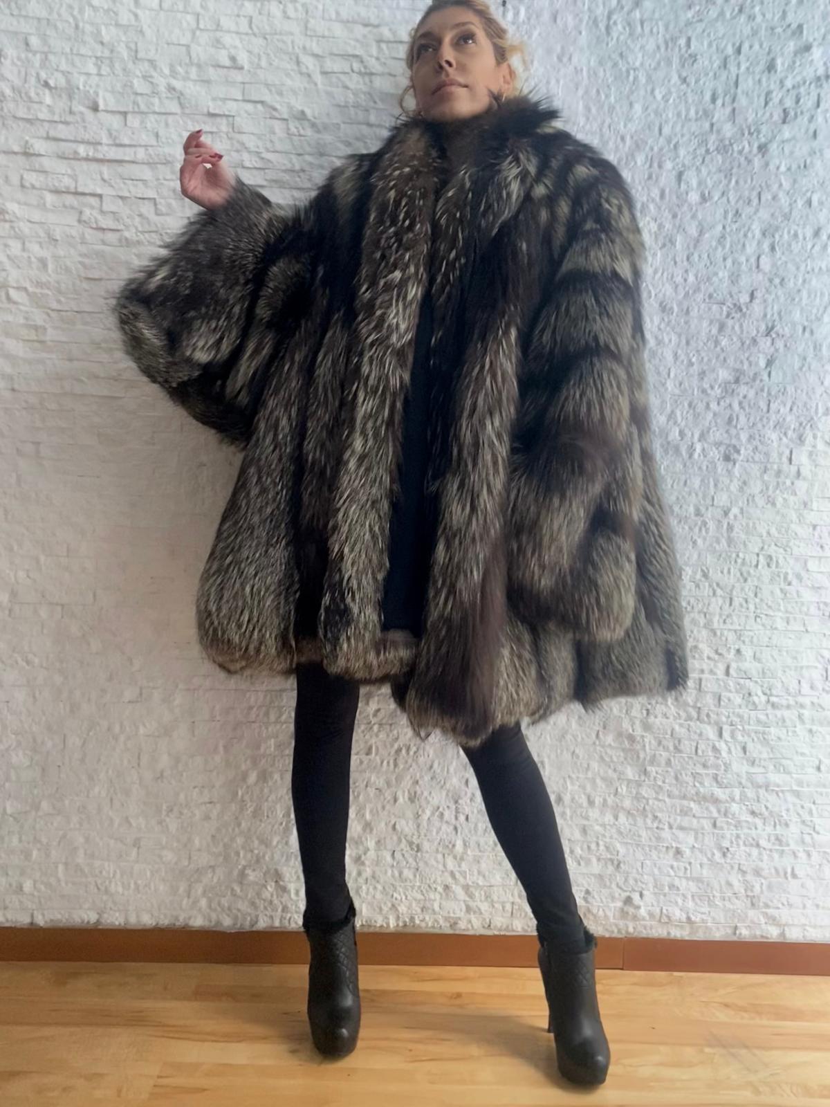 Cappotto di Volpe Argentata € 490