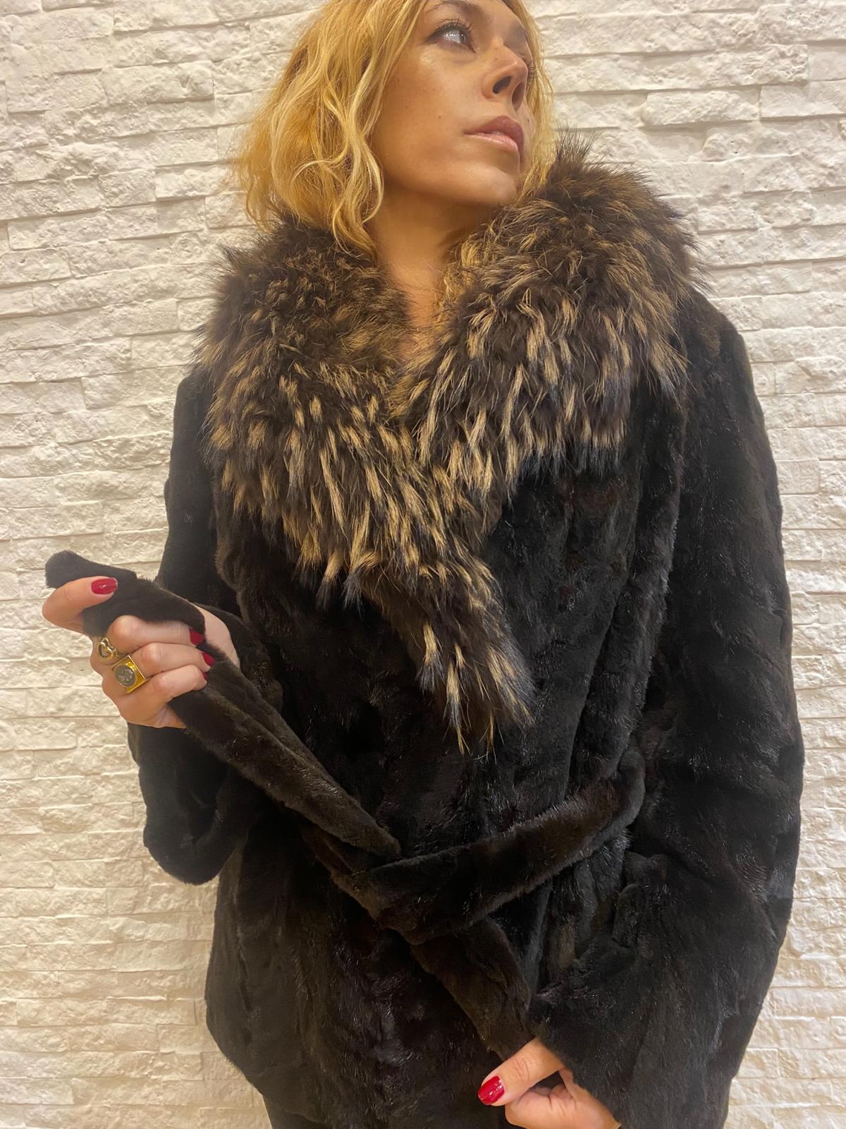 Giacca di visone più volpe €520