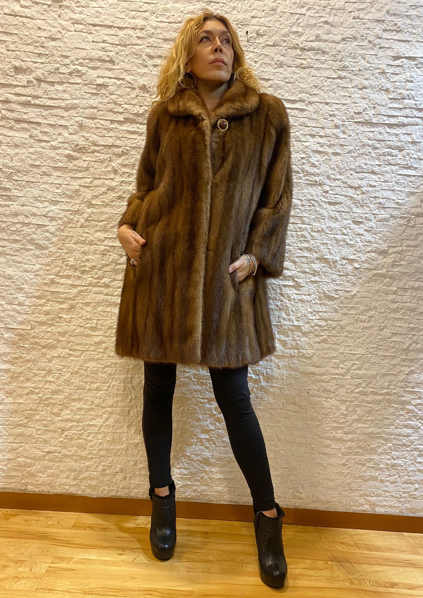 Cappotto di Visone Demi Buff € 390