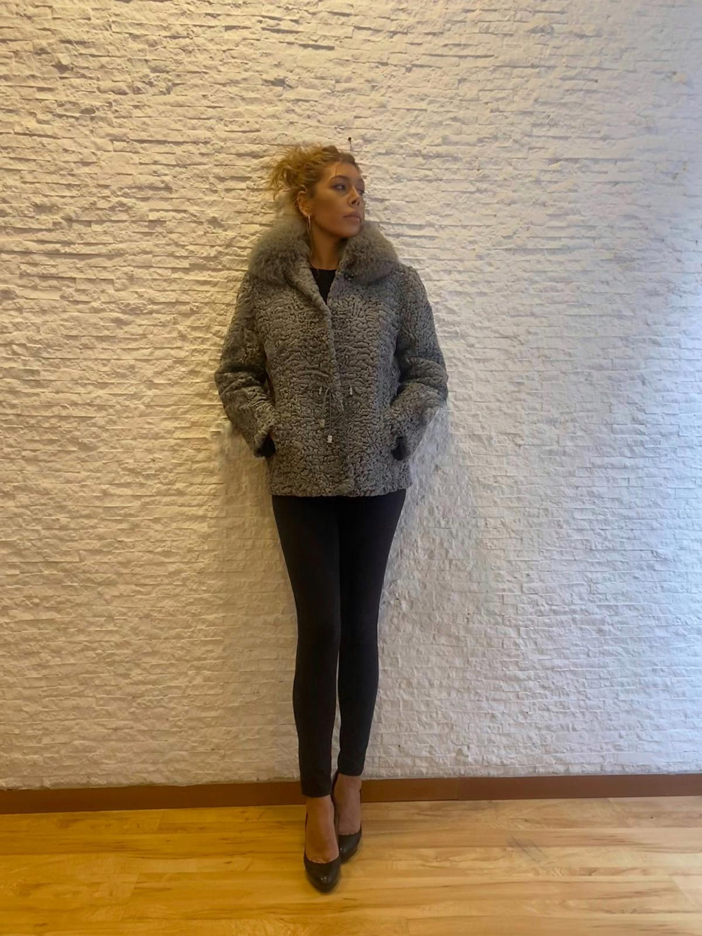 Giacca di Persiano Grigia € 550