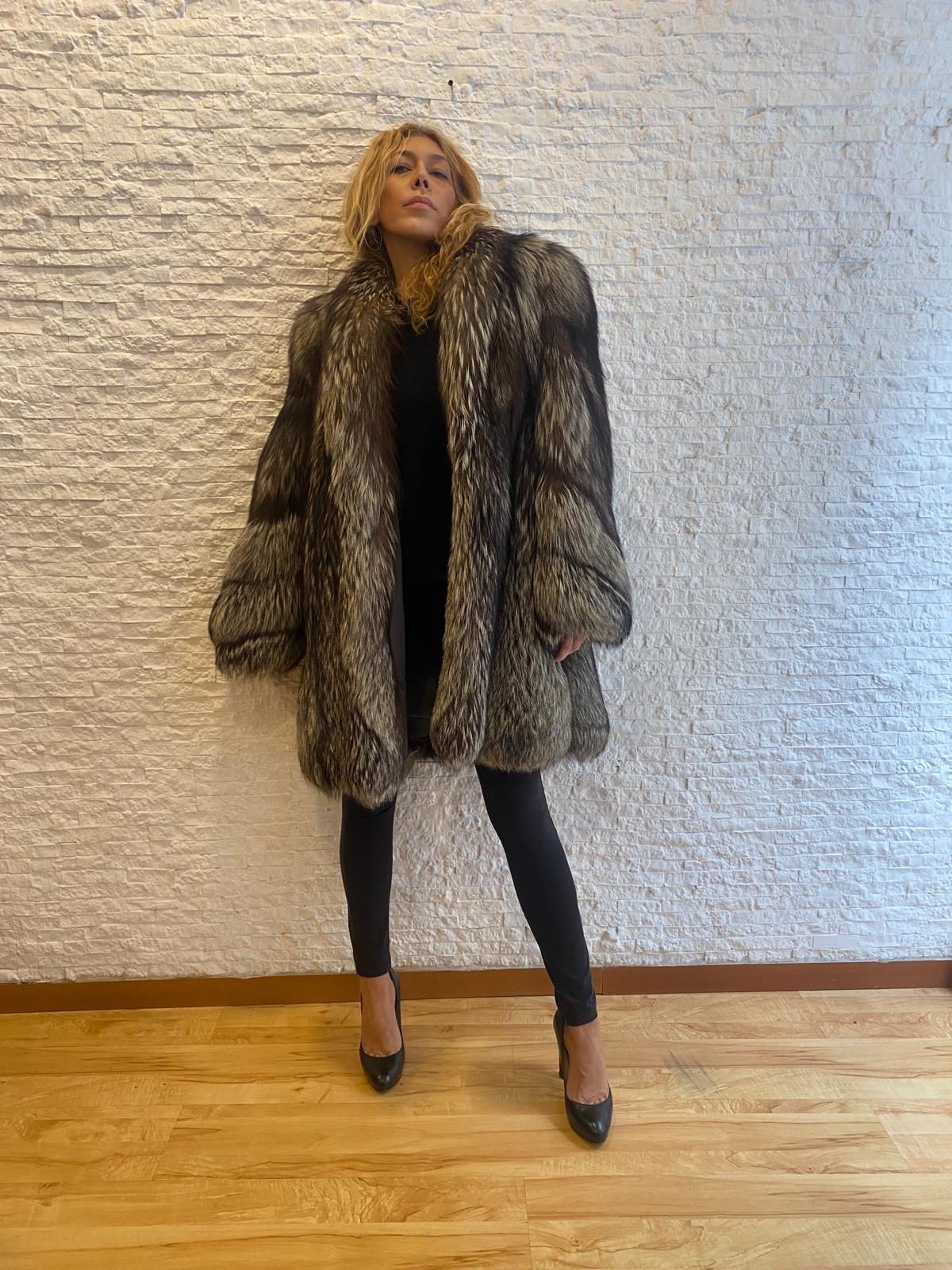 Cappotto di Volpe Argentata € 490