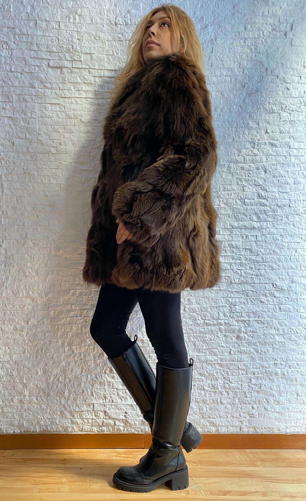 Cappotto di Volpe Marrone € 169