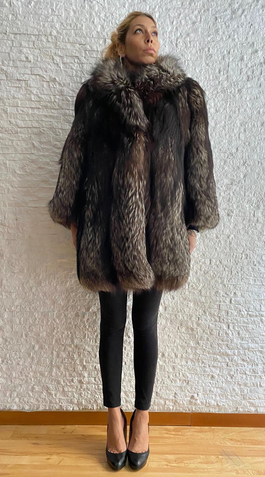 Cappotto di Volpe Argentata € 490