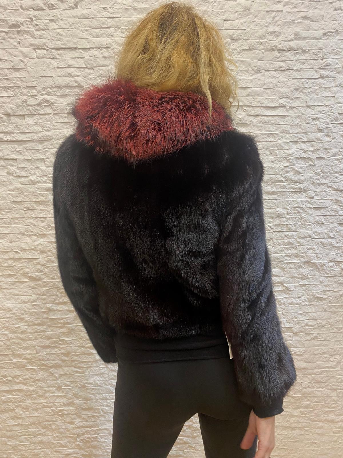 Giacca di visone più volpe €650