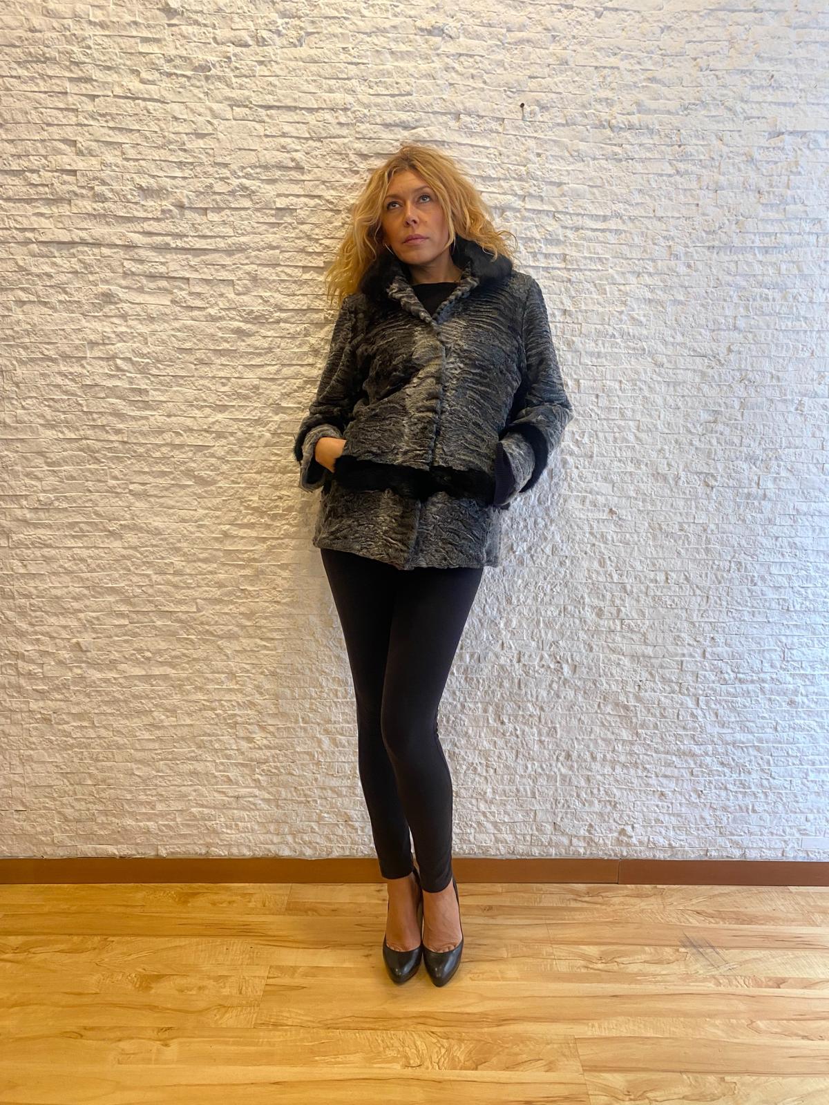 Giacca di Persiano con Visone € 550