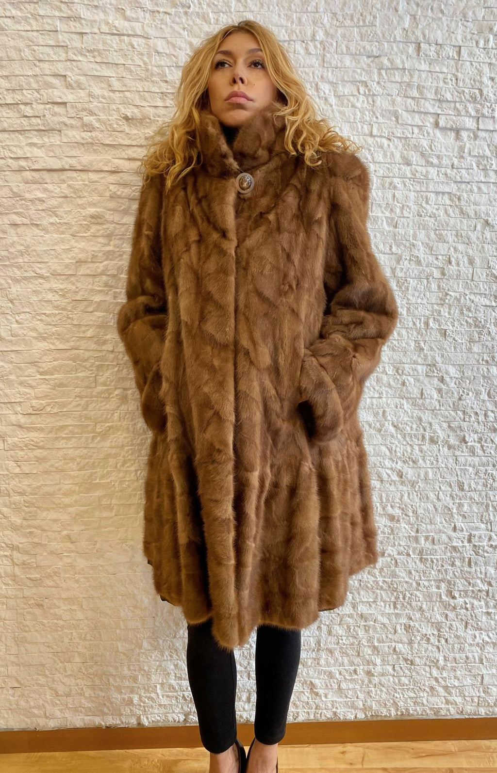 Cappotto di Visone Demi Buff