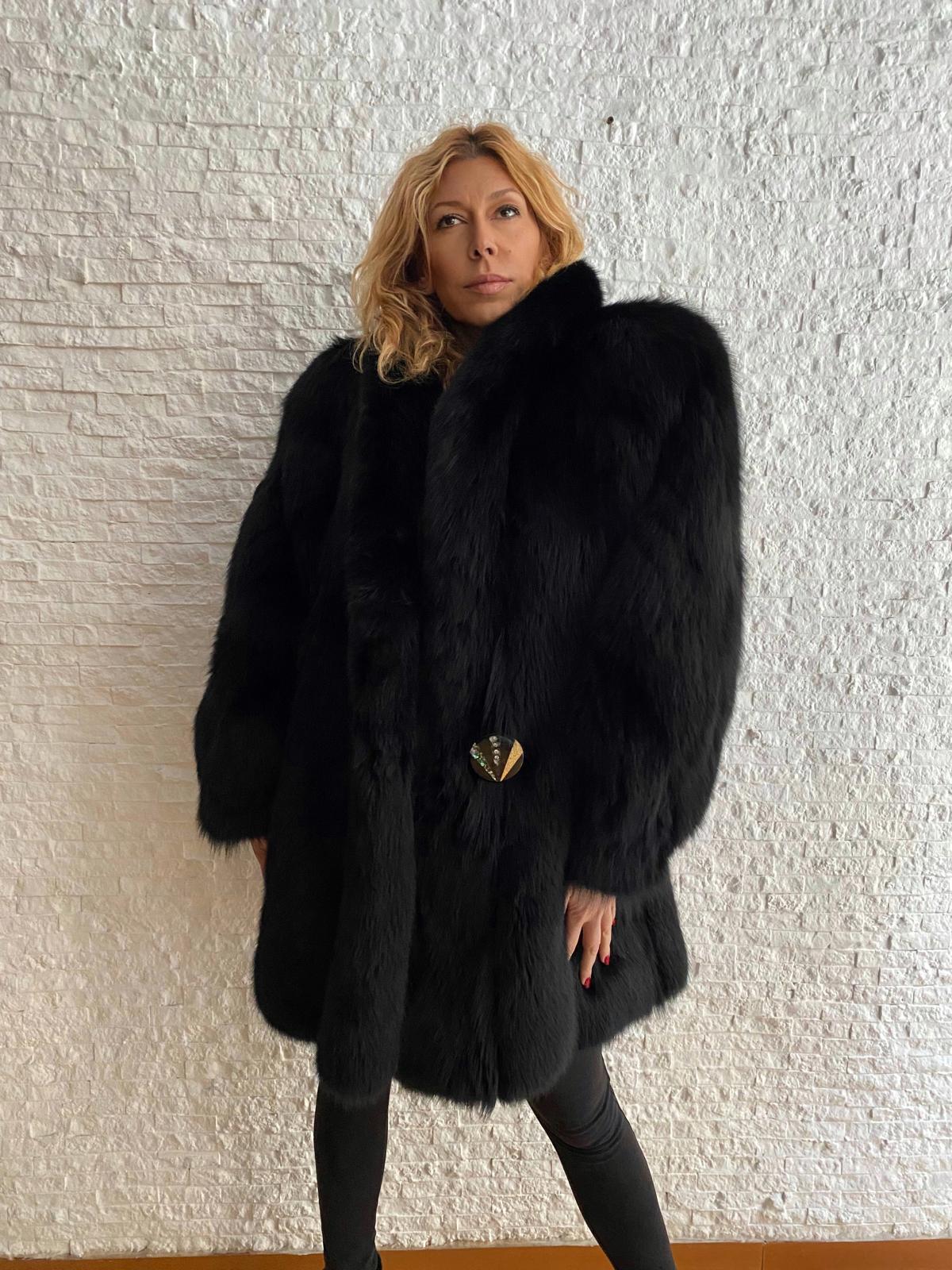 Giacca di Volpe Nera € 450