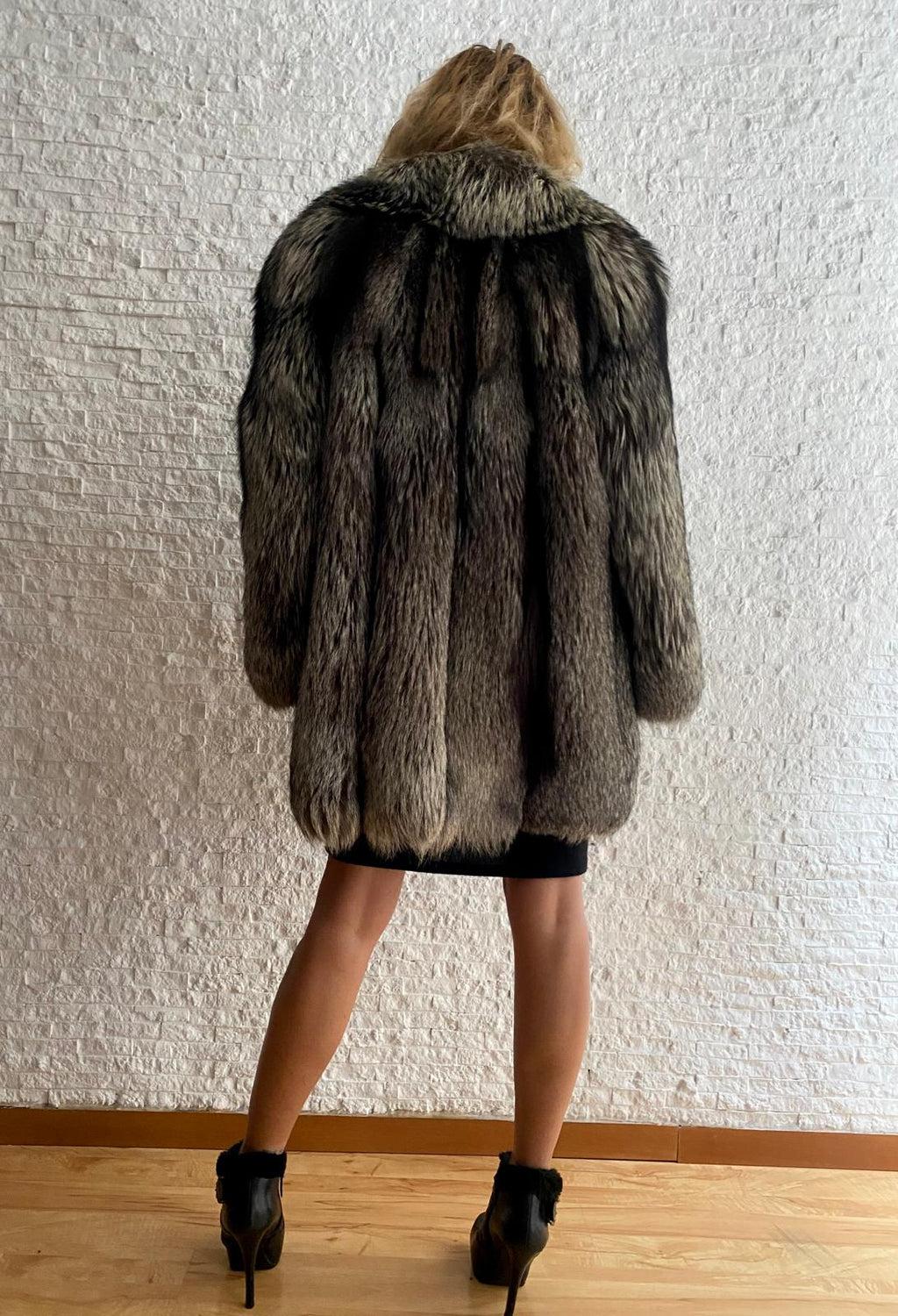 Giacca di Volpe Argentata € 490