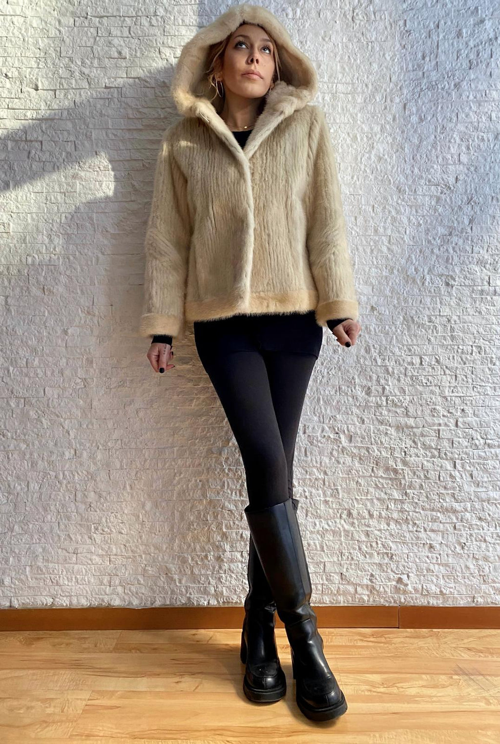 White Mink Jacket €650