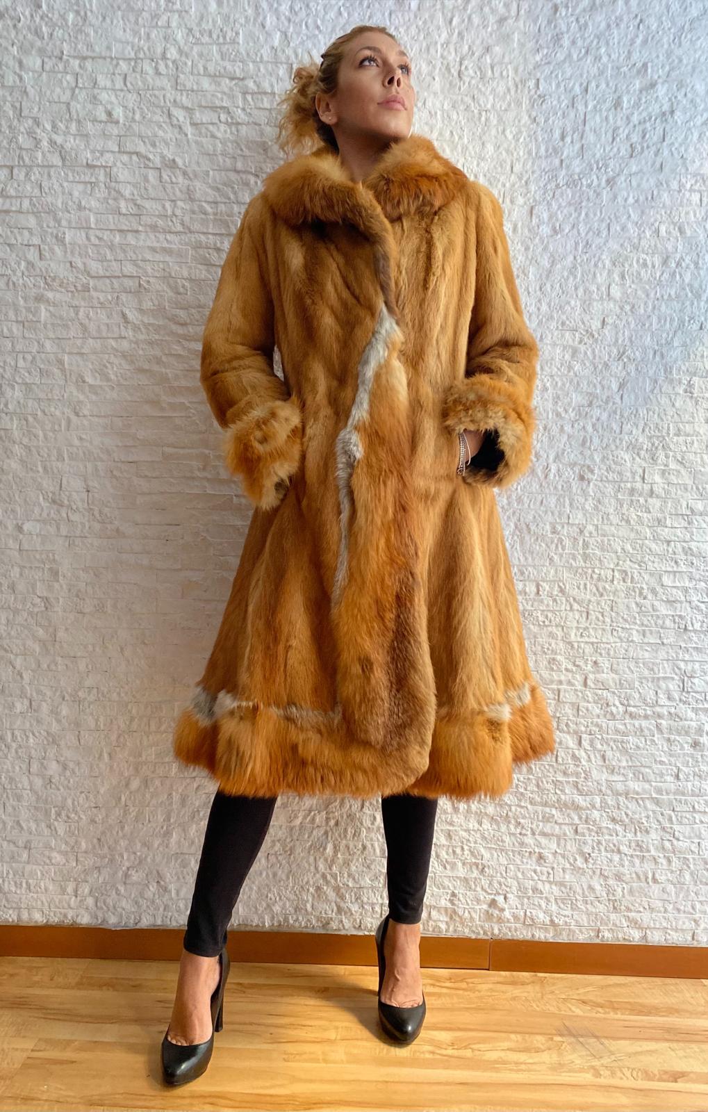 Visel and Red Fox Coat