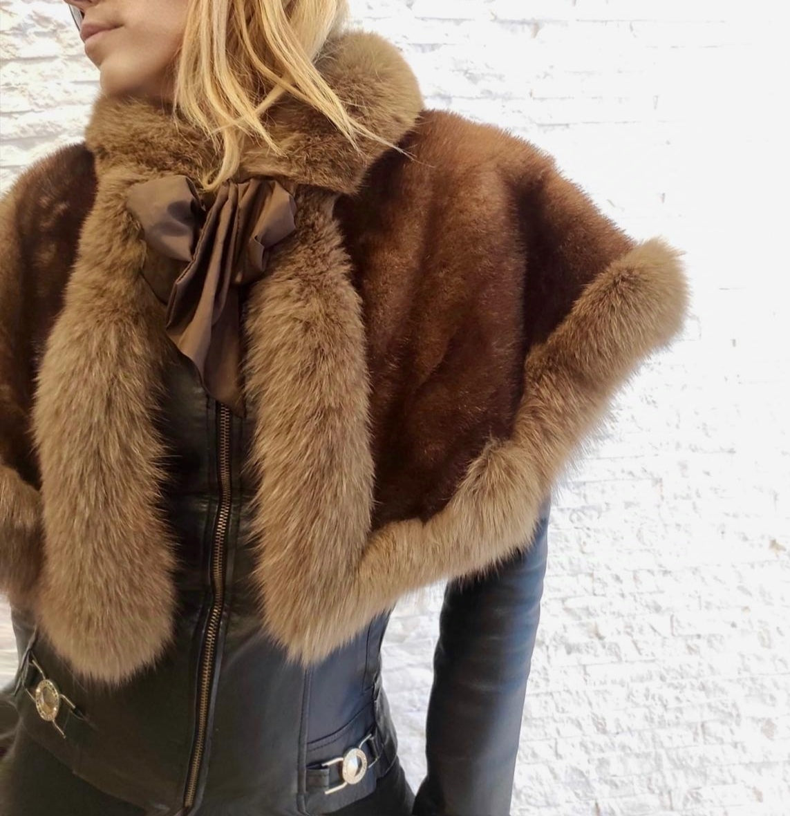 Mantella di Visone Demi Buff   €420,00