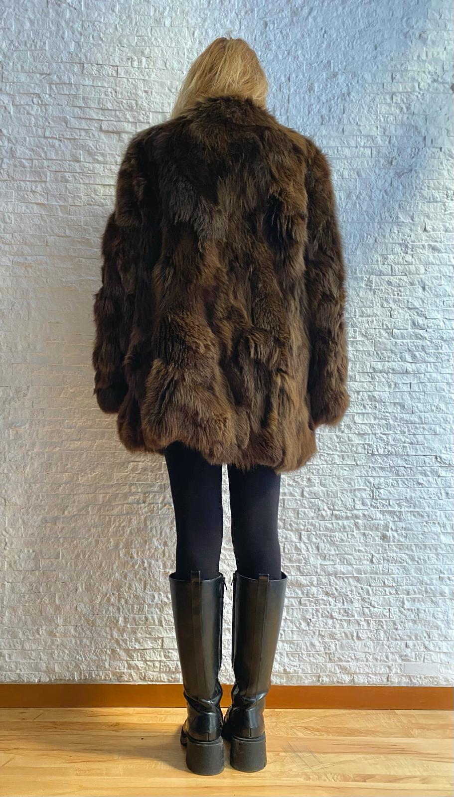 Cappotto di Volpe Marrone € 169
