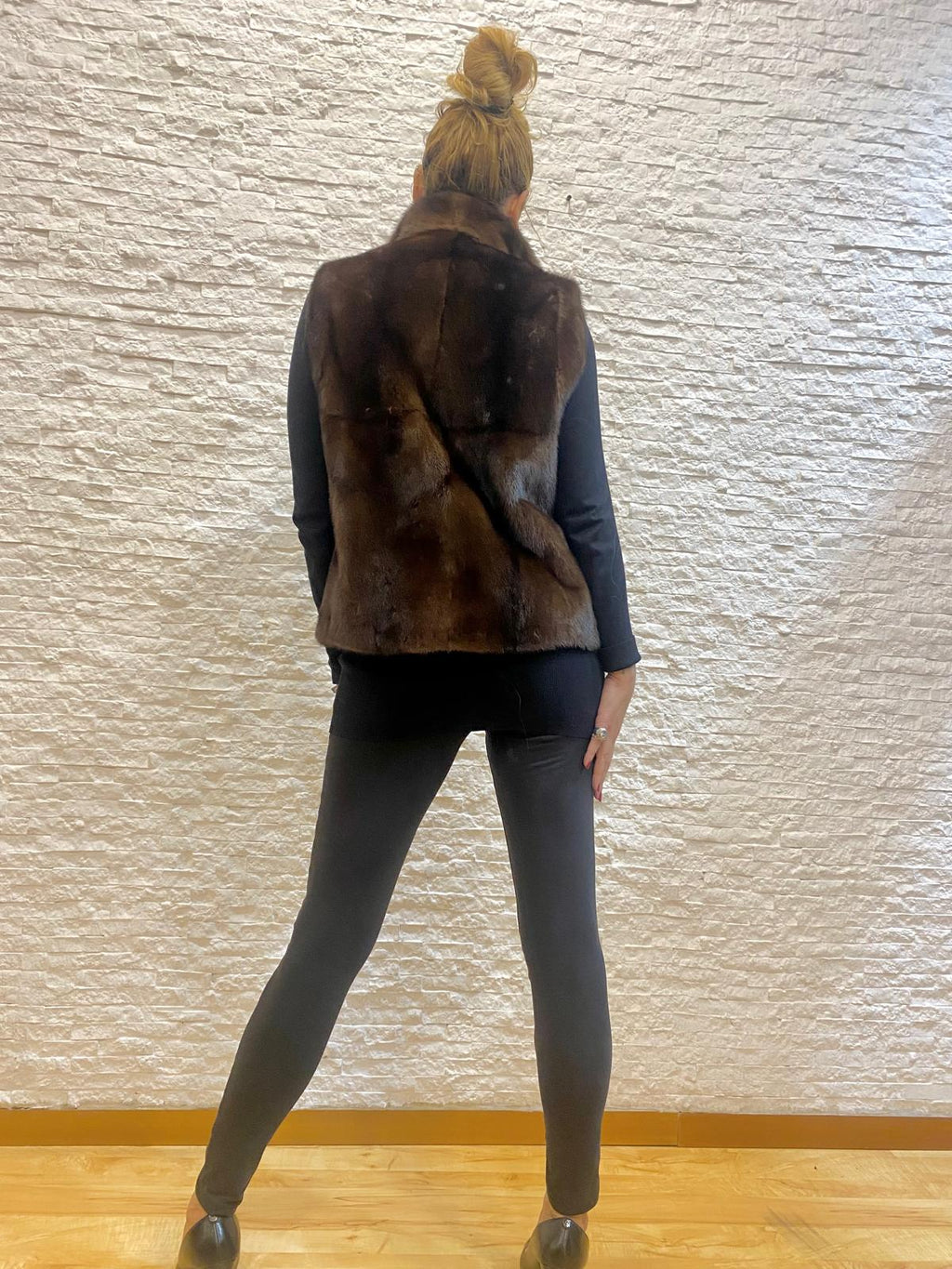 Gilet visone Demi Buff  € 550