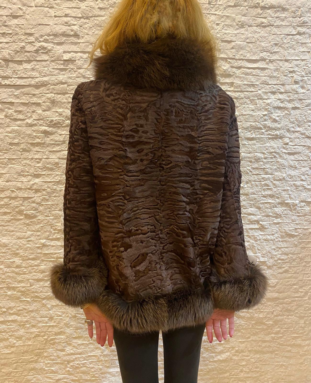 Giacca di Persiano Breitschwanz con Volpe € 550