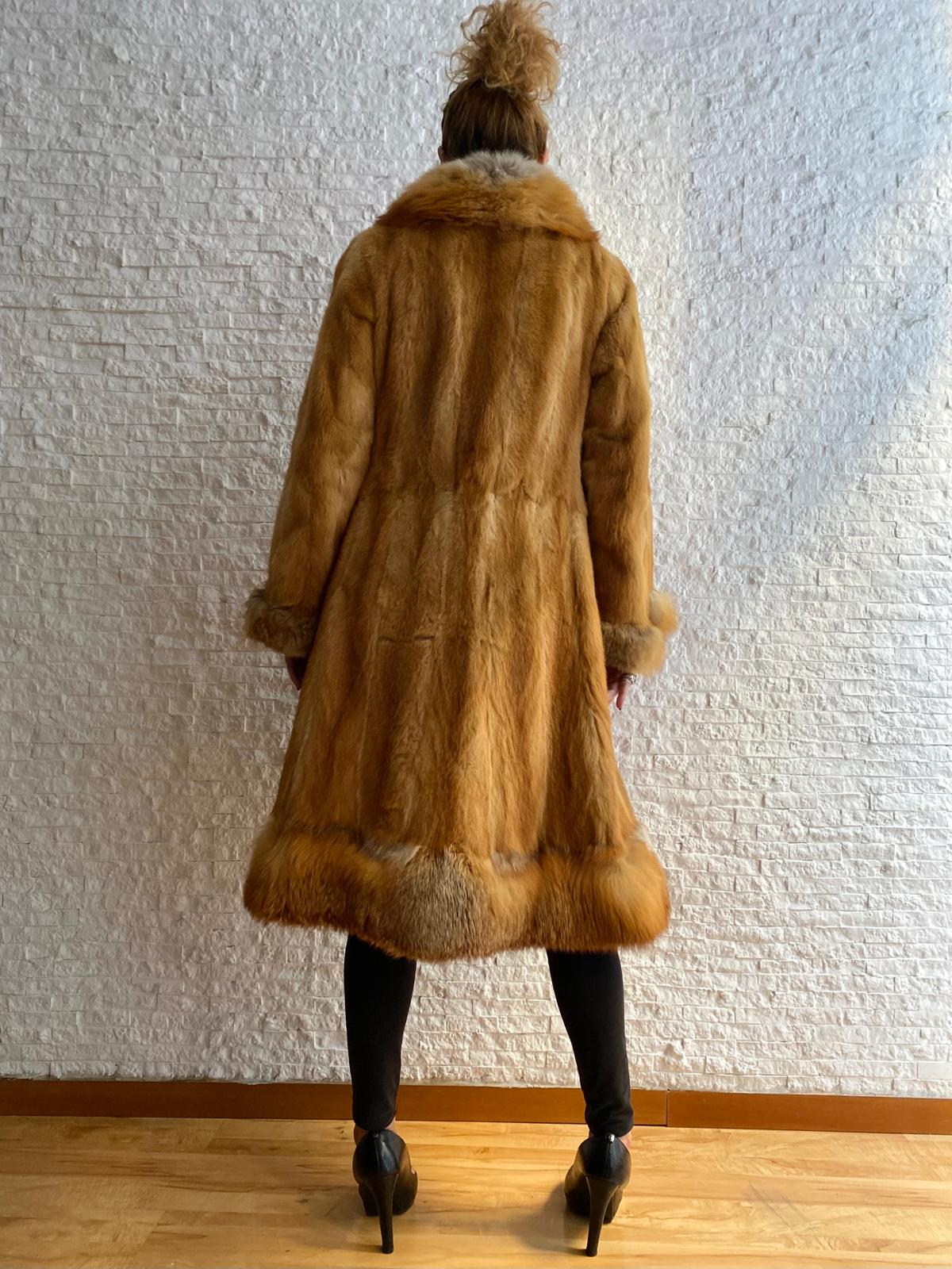 Visel and Red Fox Coat