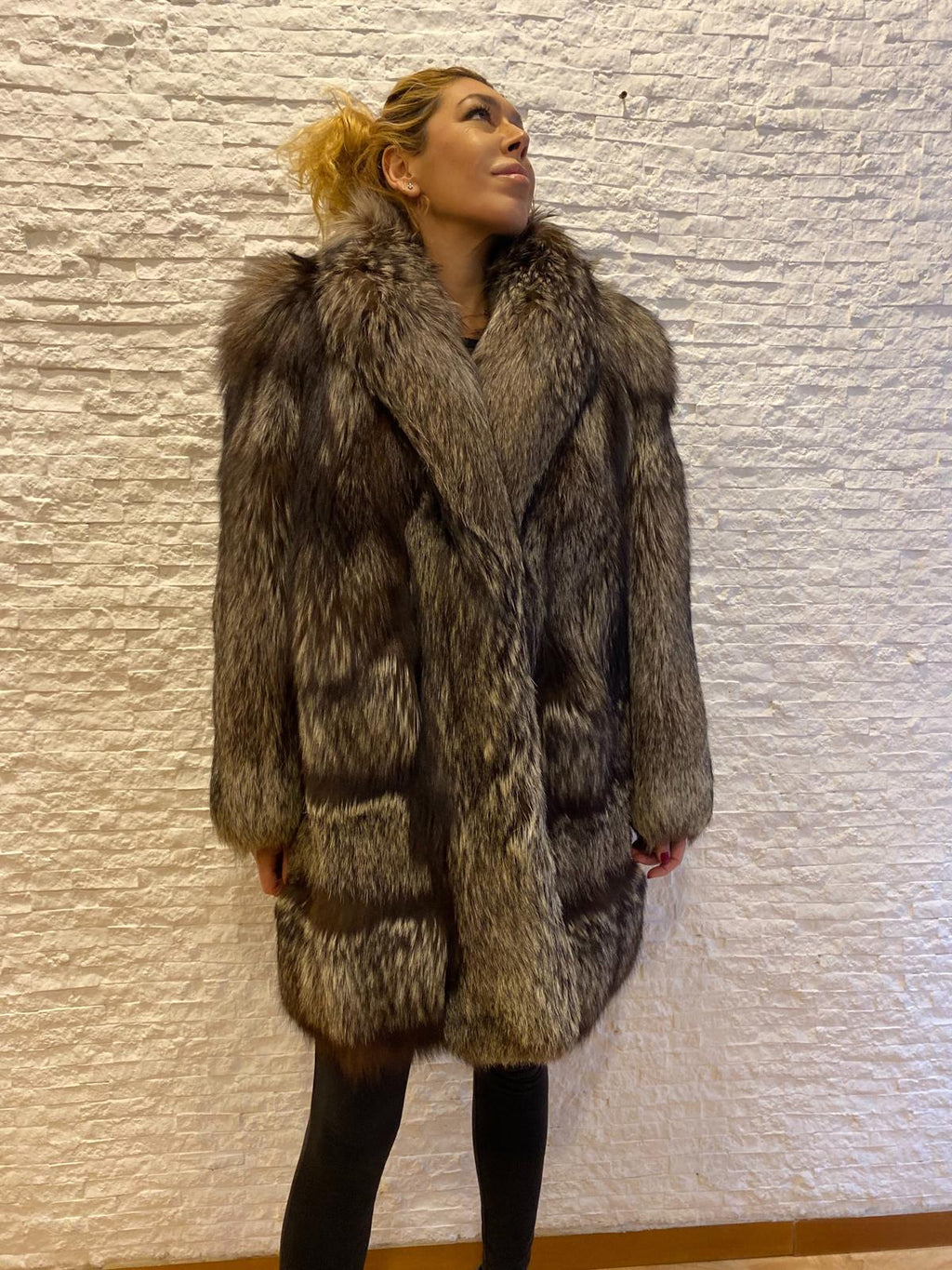 Silver Fox Coat