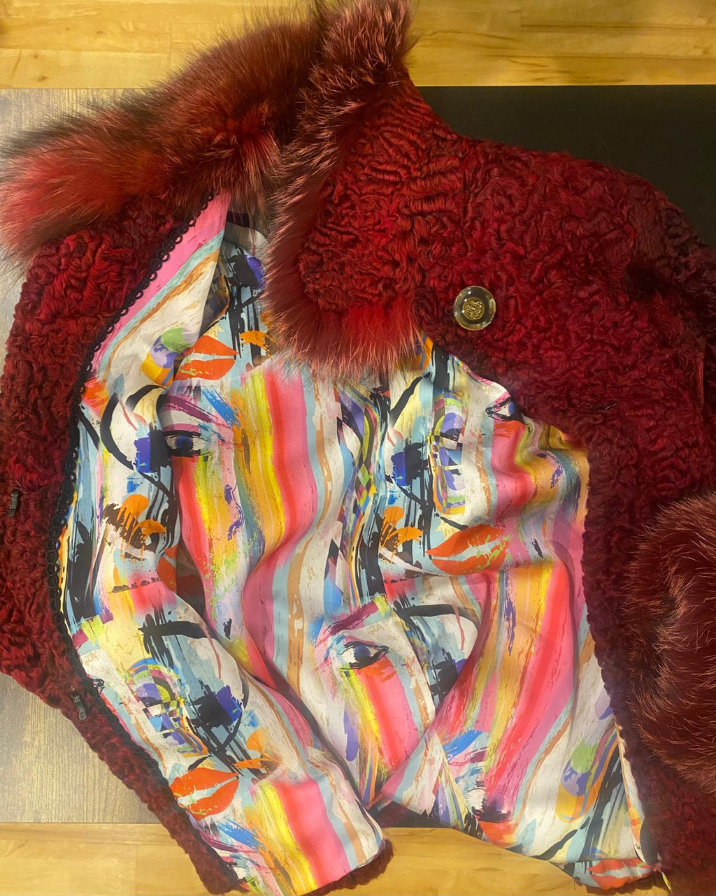 Giacca di Persiano con Volpe € 490