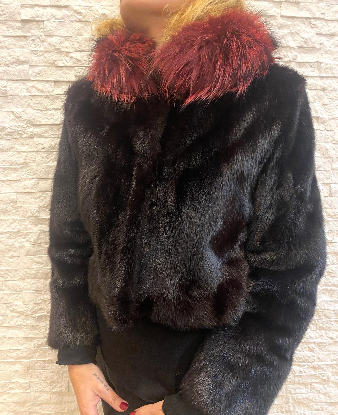 Giacca di visone più volpe €650