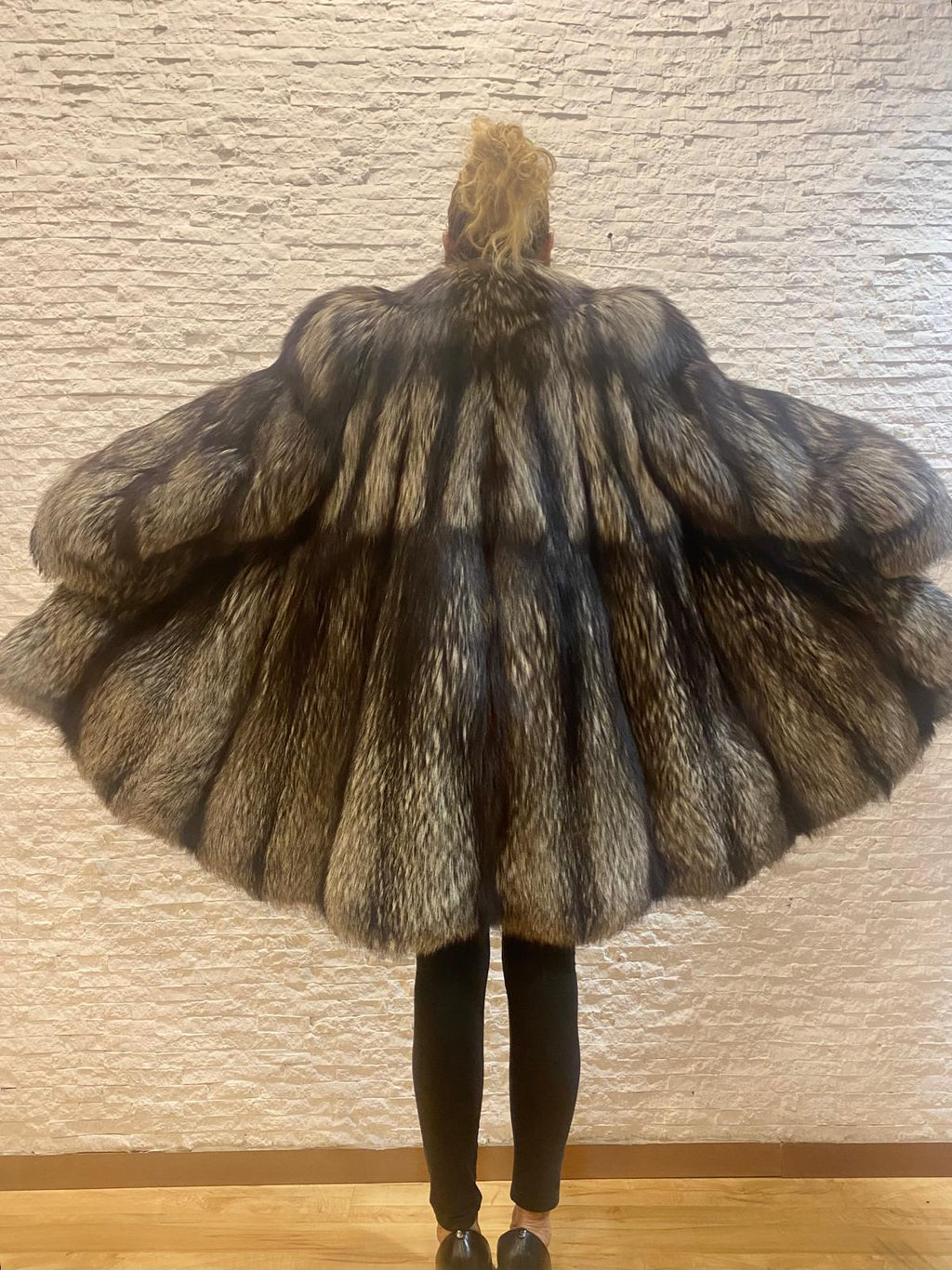 Cappotto di Volpe Argentata € 490