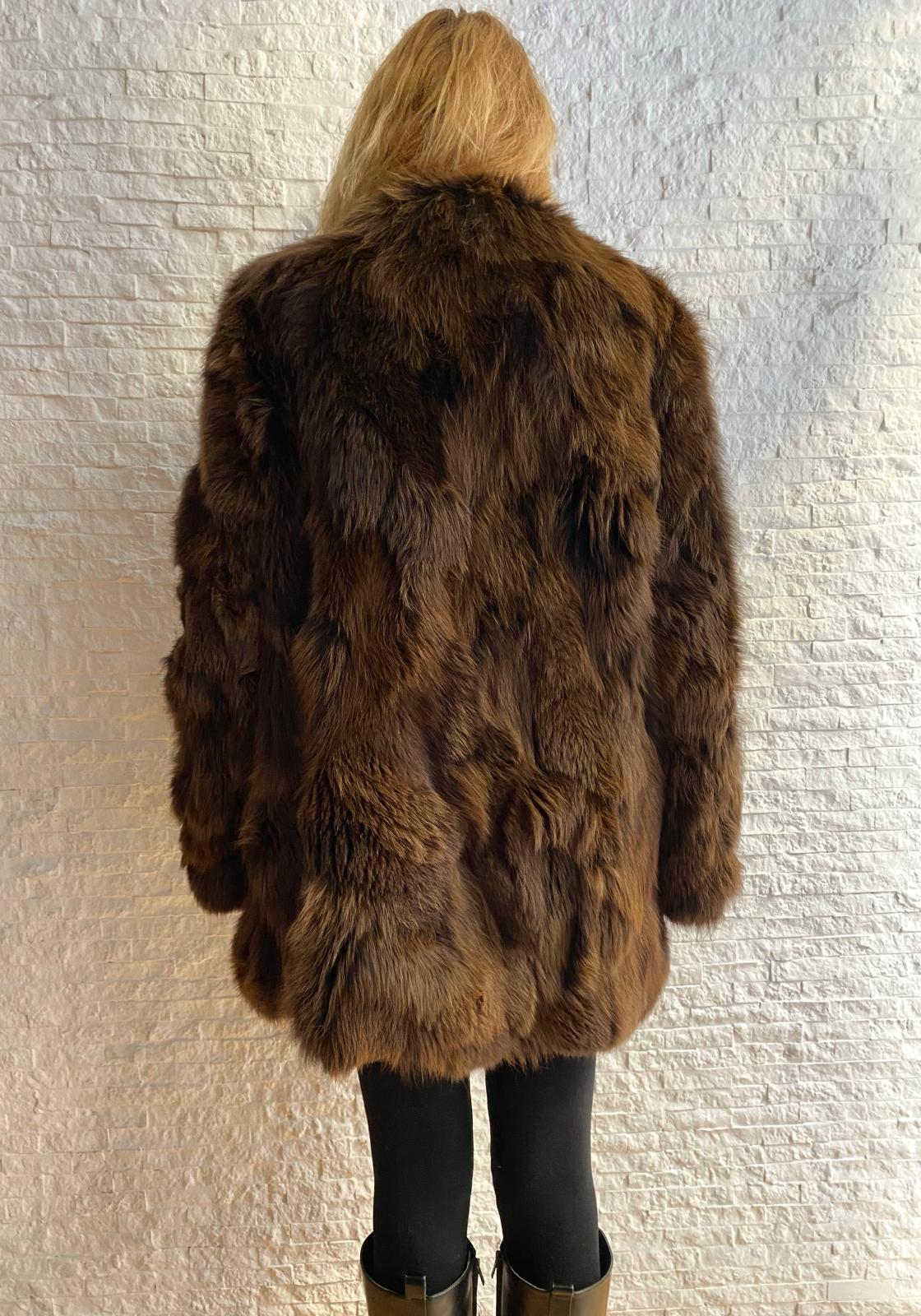 Cappotto di Volpe Marrone € 169
