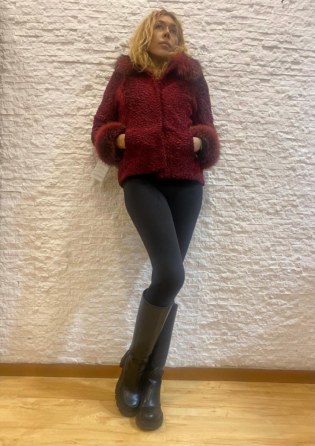 Giacca di Persiano con Volpe € 490