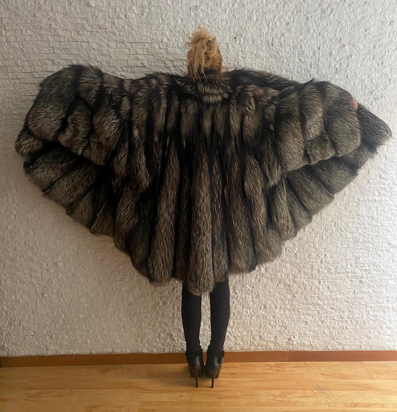 Cappotto di Volpe Argentata € 490