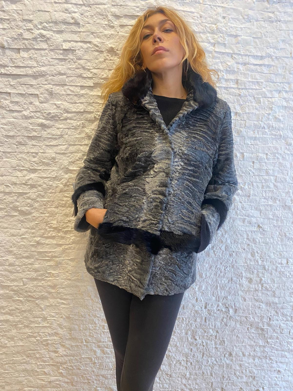 Giacca di Persiano con Visone € 550