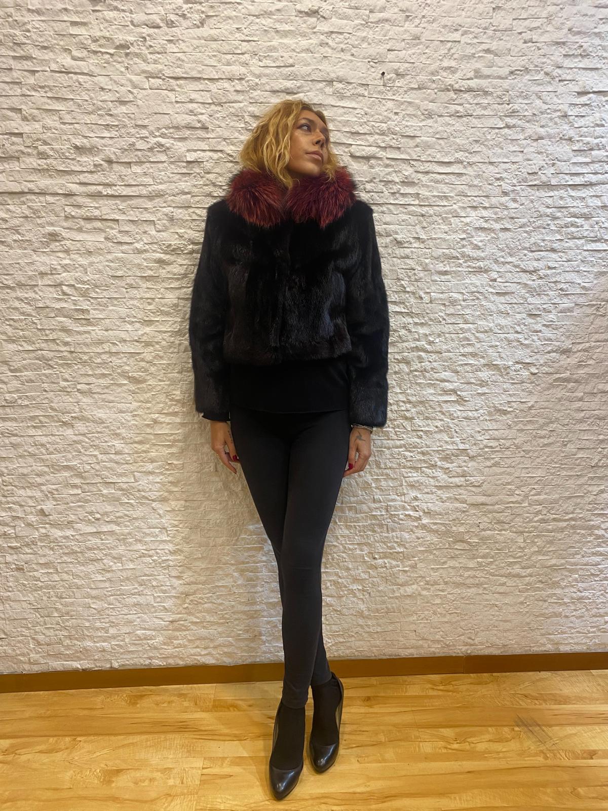 Giacca di visone più volpe €650