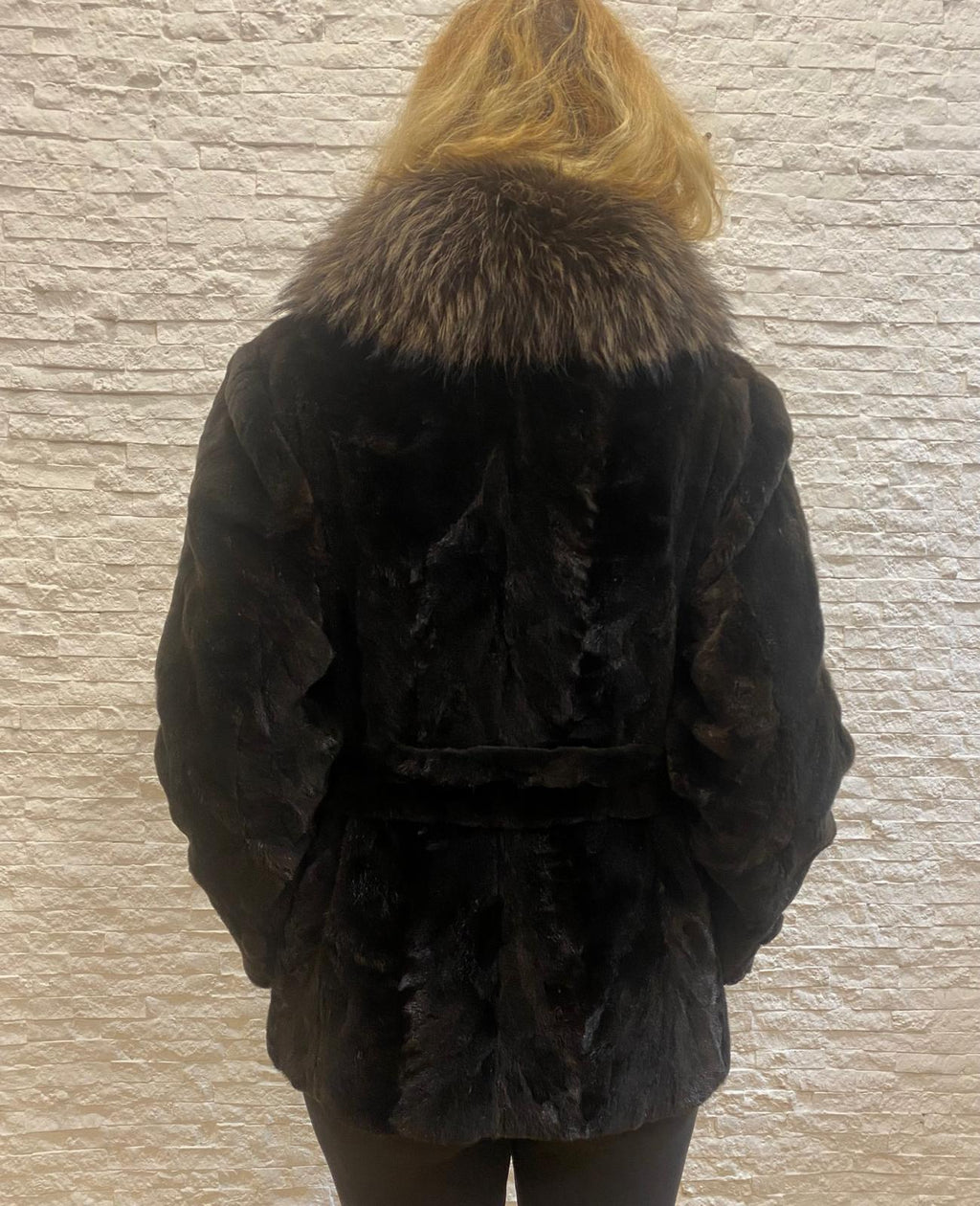 Giacca di visone più volpe €520