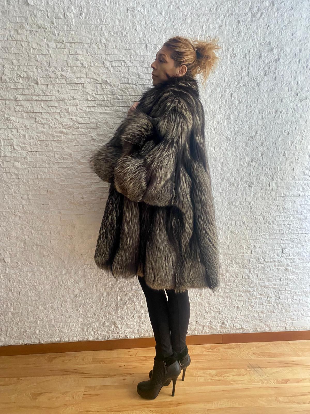 Cappotto di Volpe Argentata € 490