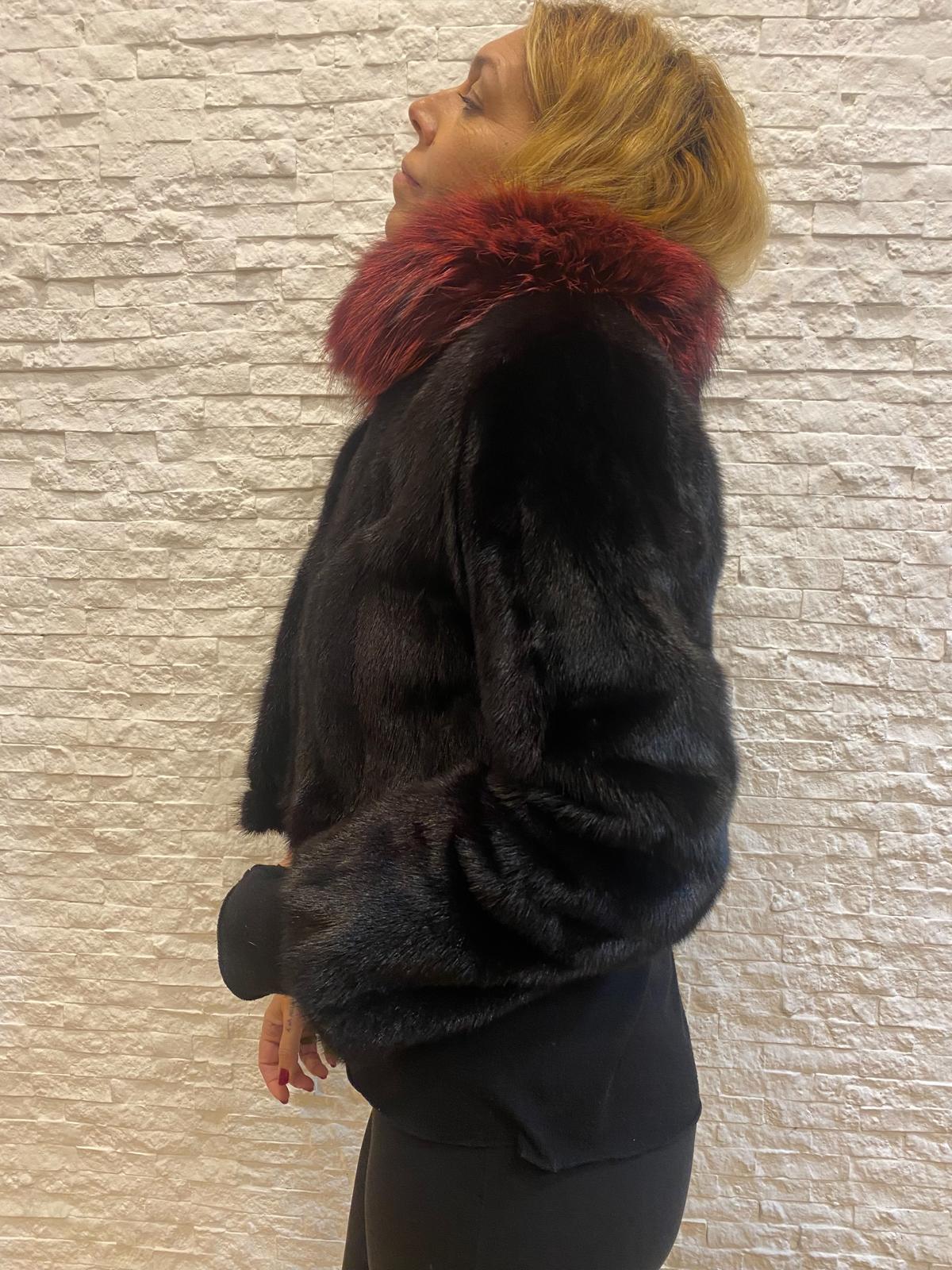 Giacca di visone più volpe €650