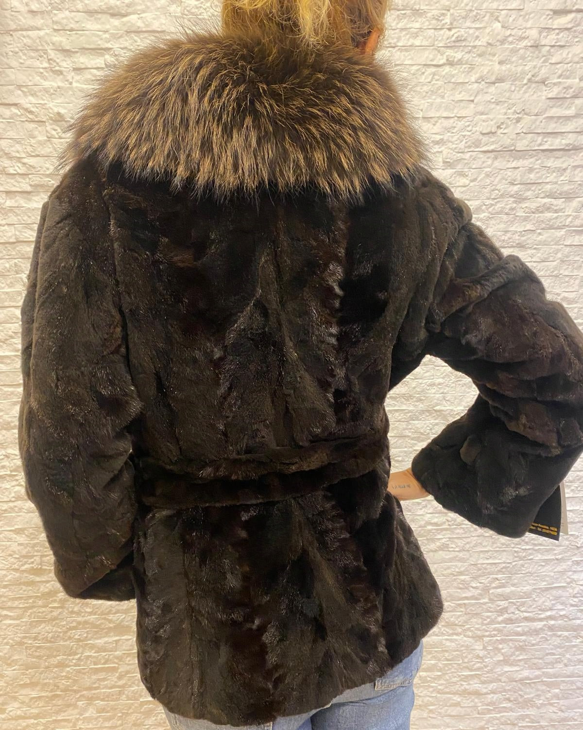 Giacca di visone più volpe €520