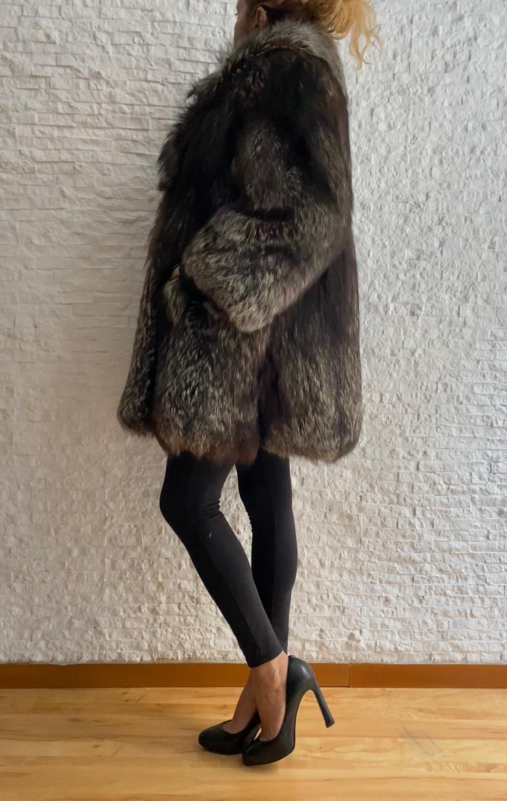 Cappotto di Volpe Argentata € 490