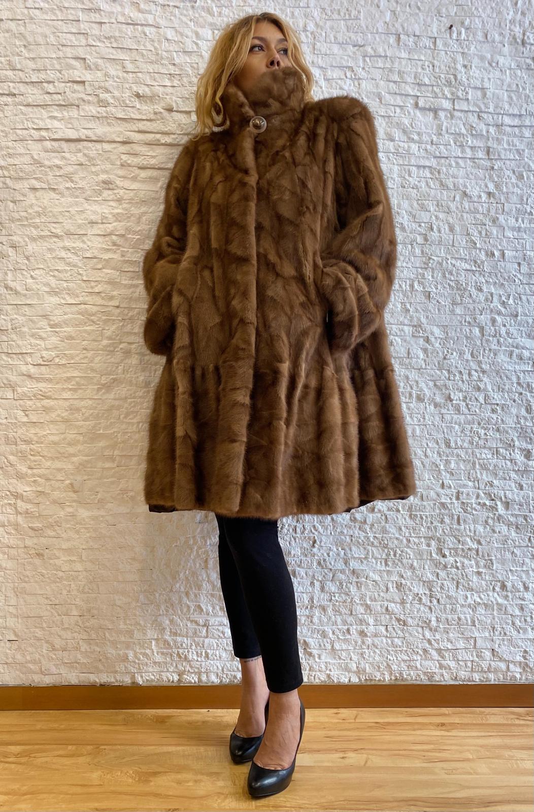 Cappotto di Visone Demi Buff