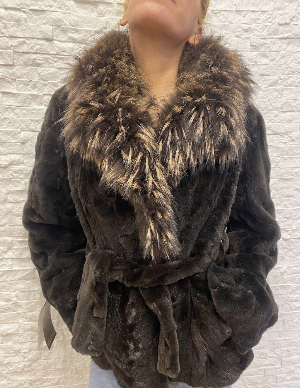 Giacca di visone più volpe €520