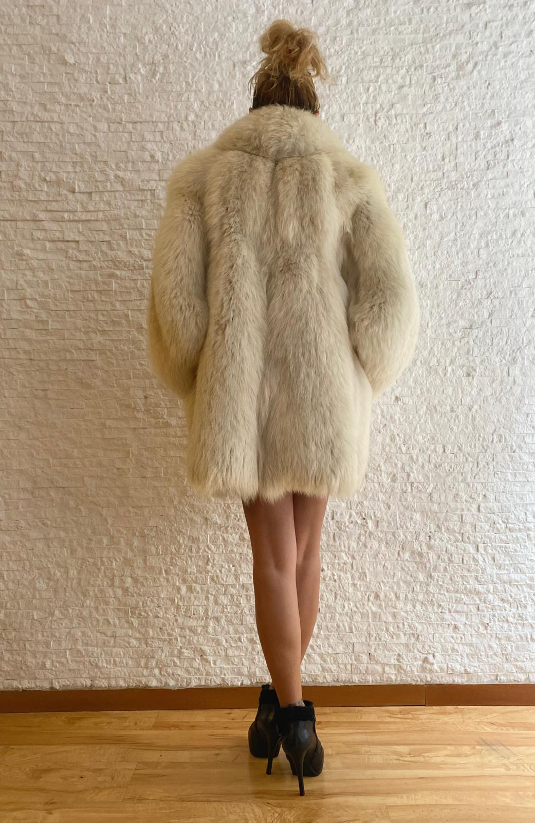 Giacca Volpe Bianca € 430