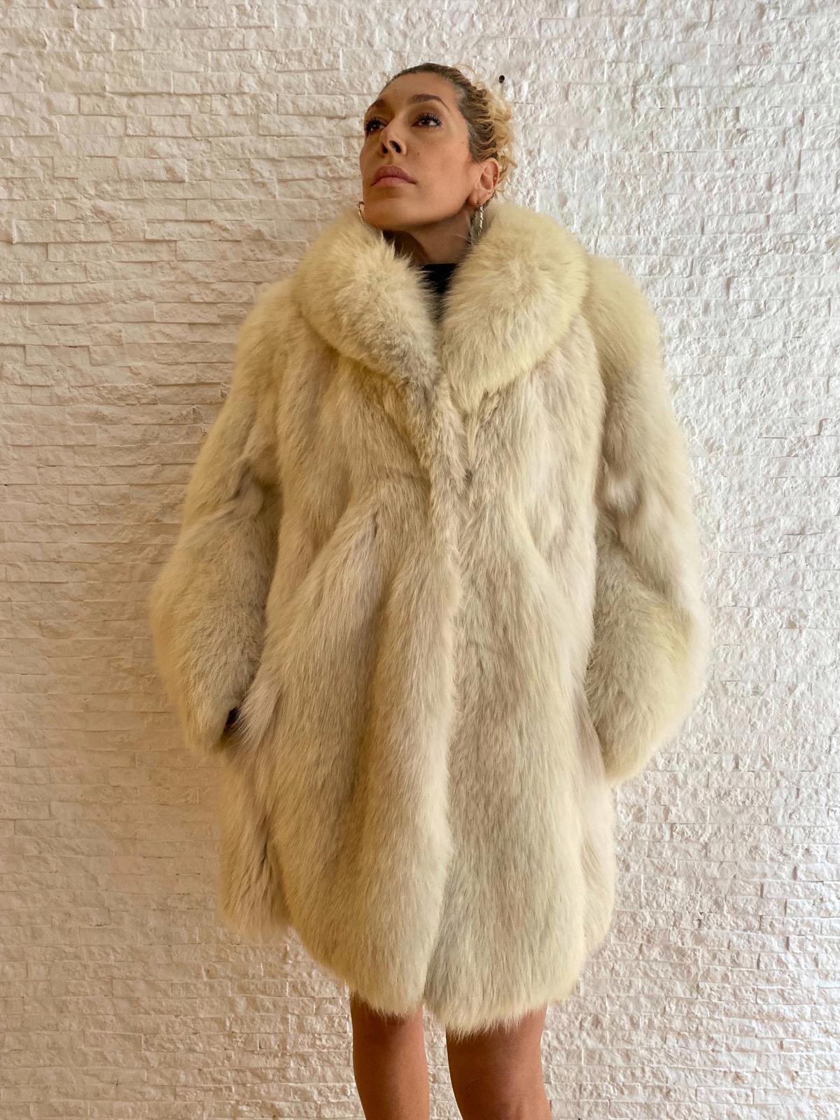 Giacca Volpe Bianca € 430