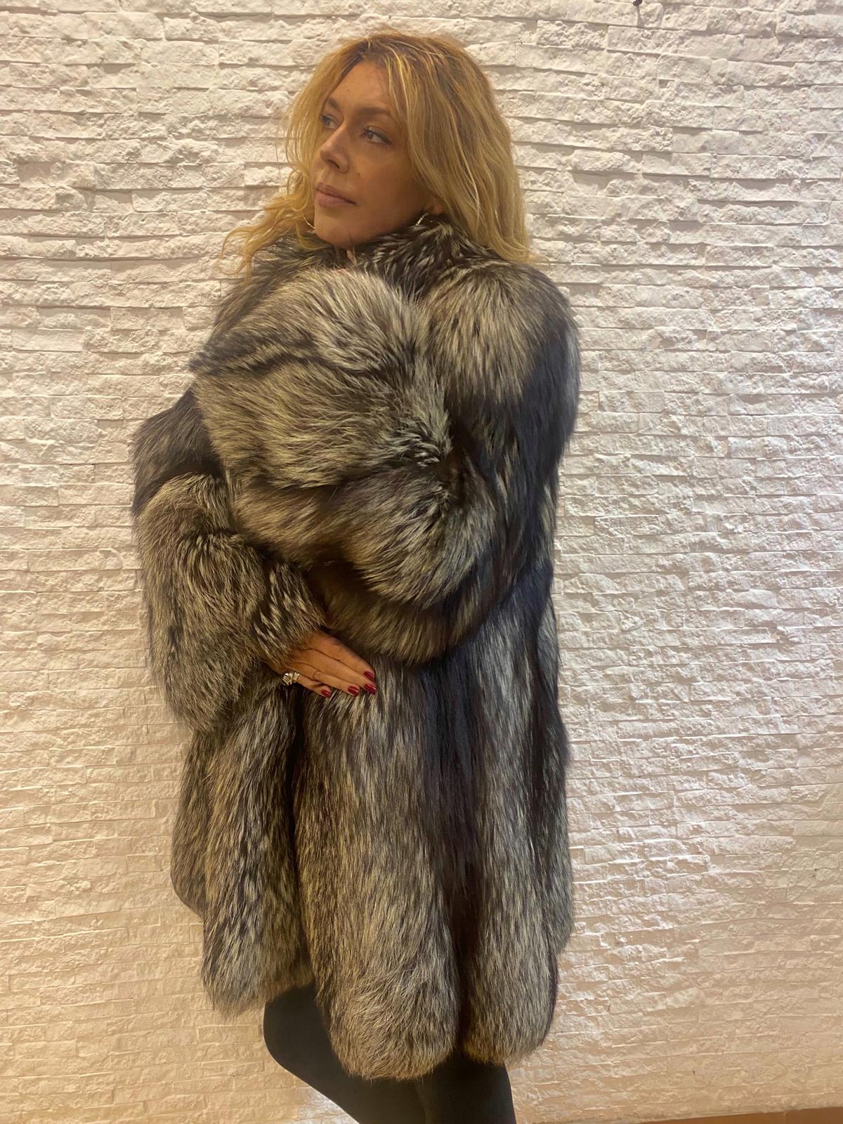 Cappotto di Volpe Argentata € 490