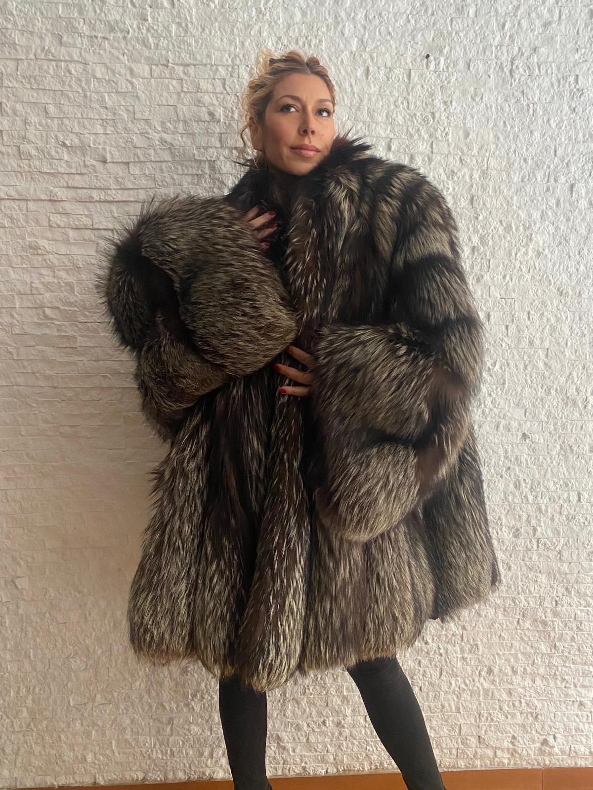 Cappotto di Volpe Argentata € 490