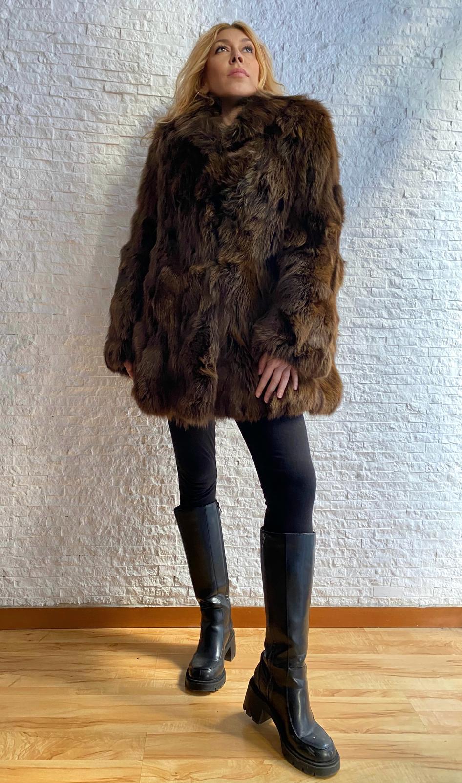 Cappotto di Volpe Marrone € 169